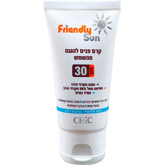 Солнцезащитный крем для лица CHIC COSMETIC Солнцезащитный крем для чувствительной кожи лица SPF 30 50