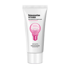 VENZEN Мягкий пилинг-скатка для лица с экстрактом алоэ и арбутином