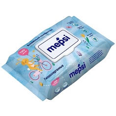 Салфетки для интимной гигиены MEPSI Влажные салфетки гипоаллергенные детские 120