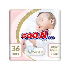 GOO.N Подгузники Pink NB (0-5 кг) Goon.