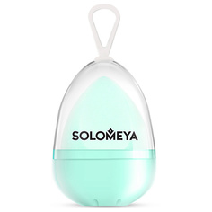 Аксессуары для макияжа SOLOMEYA Вельветовый косметический спонж для макияжа Тиффани Microfiber Velvet Sponge Tiffany