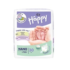 BELLA BABY HAPPY Подгузники для детей Nano 30