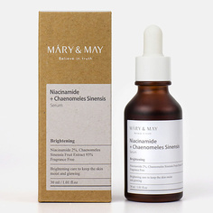 MARY&MAY Осветляющая сыворотка с ниацинамидом и экстрактом айвы Niacinamide + Chaenomeles Sinensis