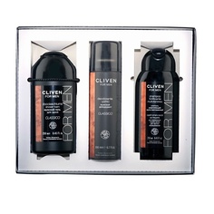 CLIVEN 104 Подарочный набор(шампунь+гель для душа "Классический"+дезодорант "Классический")