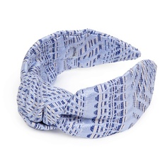 SHOVV Ободок с узлом из жаккарда