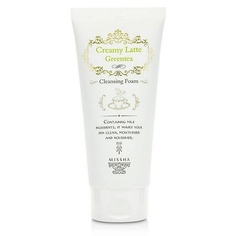 MISSHA Очищающая пенка для лица Creamy Latte Cleansing Foam Green Tea