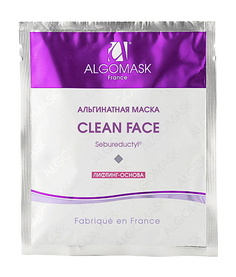 Маска для лица ALGOMASK Маска альгинатная "Clean Face" с Комплексом Seboreductyl 25