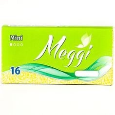 MEGGI Тампоны гигиенические "Meggi" Mini 16