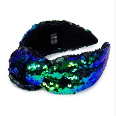 SHOVV Ободок с узлом из двусторонних пайеток