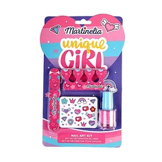 Макияж для детей MARTINELIA Набор детской косметики с лаком для ногтей мини "Super girl"