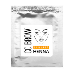 LUCAS Хна для имитации веснушек "Sunspot henna" CC Brow