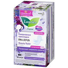 Средства для гигиены LAURIER Прокладки на каждый день LAURIER BEAUTY STYLE Blossom с цветочно-ягодным ароматом 36 шт