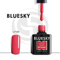Гель-лак для ногтей BLUESKY Гель-лак Luxury Silver Красная помада