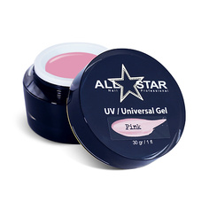 Гель для наращивания ногтей ALL STAR PROFESSIONAL Гель для моделирования ногтей, UV-Universal Gel "Clear" big