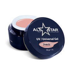 Гель для наращивания ногтей ALL STAR PROFESSIONAL Гель для моделирования ногтей, UV-Universal Gel "Clear" big