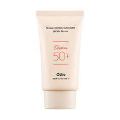 Солнцезащитный крем для лица OTTIE Derma Control Sun Cream SPF50 Солнцезащитный крем для проблемной кожи 60