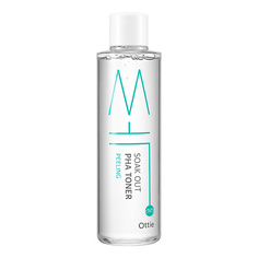 Тоник для лица OTTIE Soak out PHA Toner Слабокислотный мягкий отшелушивающий тонер с PHA-кислотой 210