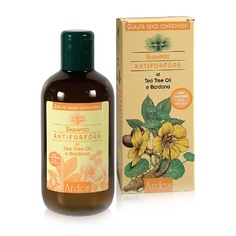 Шампунь для волос ARDES Шампунь от перхоти с маслом чайного дерева Shampoo Antiforfora al tea tree oil e bardana 250.0