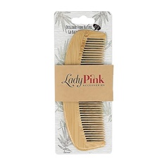Аксессуары для волос LADY PINK Гребень для волос BASIC деревянный (из бамбука)
