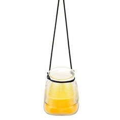 SPAAS Свеча подвесная в стакане Цитронелла желтая 1.0