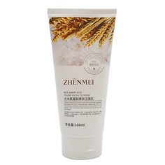 Пенка для снятия макияжа ZHENMEI Очищающая пенка для умывания с Экстрактом Риса для глубокого очищения кожи лица 168