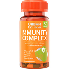 Витамины, антиоксиданты, минералы URBAN FORMULA Комплекс для иммунитета Immunity Complex