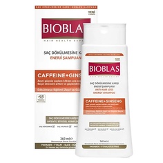 Шампуни BIOBLAS Шампунь для ослабленных волос с кофеином и женьшенем