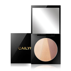 Хайлайтер для лица CAILYN Палетка хайлайтеров O! Triple Highlighter Palette