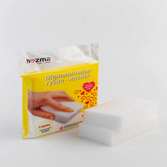 Комплект для уборки HOZMA Меламиновая губка-ластик