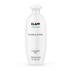 Гель для снятия макияжа KLAPP COSMETICS Очищающий гель CLEAN&ACTIVE Cleansing Gel 250.0