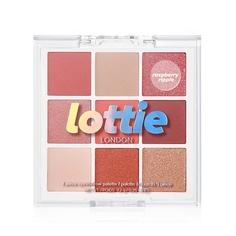 Тени LOTTIE LONDON Палетка теней для век 9 оттенков Raspberry Ripple