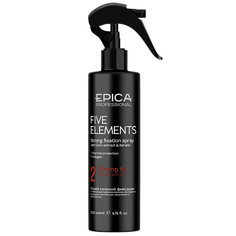 Укладка и стайлинг EPICA PROFESSIONAL Спрей для волос сильной фиксации с термозащитным комплексом FIVE ELEMENTS