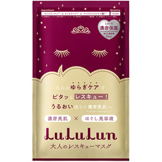 Уход за лицом LULULUN Маска для лица увлажняющая антивозрастная Face Mask LuLuLun One Night Anti-Age Moisture