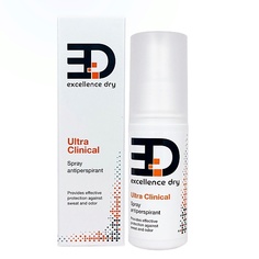 Дезодорант-спрей EXCELLENCE DRY Спрей антиперспирант от обильного потоотделения Ultra clinical 50.0