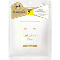 Уход за лицом LULULUN Маска для лица "Увлажнение и Чистая кожа" Face Mask Pure Clear White 7