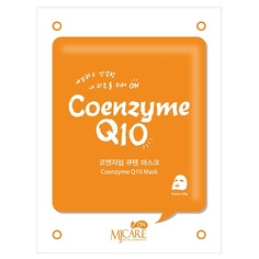 MJCARE Маска тканевая с коэнзимом для лица , серия ON