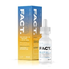 ART&FACT Пилинг-эксфолиант для лица с голубым ретинолом 3 %, пантенолом и молочной кислотой
