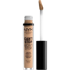 NYX Professional Makeup Стойкий жидкий консилер для лица. CANT STOP WONT STOP CONTOUR CONCEALER