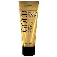 Крем-автозагар для лица и тела SUN LUXE PROFESSIONAL Крем для загара в солярии "Gold Bronzer 25x" 125
