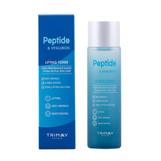 TRIMAY Тонер для лица с гиалуроновой кислотой и пептидами. Peptide & Hyaluron Lifting Toner 210