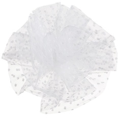 BABYS JOY Бант на резинке белый