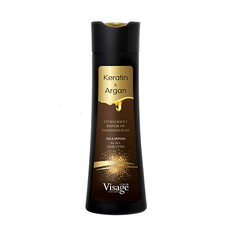 Шампунь для волос VISAGE COLOR HAIR FASHION Шампунь Кератин Арган SHAMPOO KERATIN & ARGAN 400