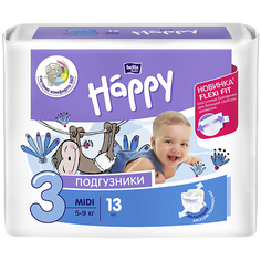 BELLA BABY HAPPY Подгузники для детей Midi с эластичными боковинками 13