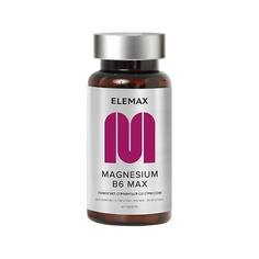 БАДы седативные ELEMAX БАД к пище "Магнезиум В6 Мах" (таблетки массой 500 мг)