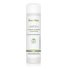 GreenIDEAL Шампунь для жирных и проблемных волос с кедром, крапивой и ромашкой