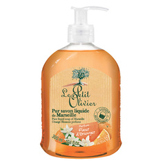 Средства для ванной и душа LE PETIT OLIVIER Мыло жидкое марсельское Цветок апельсина