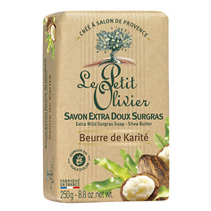 Средства для ванной и душа LE PETIT OLIVIER Мыло нежное питательное с маслом Карите (Ши)
