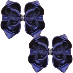 BABYS JOY Бант на резинке атлас