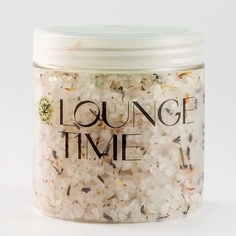 Соль для ванны GROWER COSMETICS Соль для ванн "LOUNGE TIME" жасмин, лаванда, иланг-иланг. 500