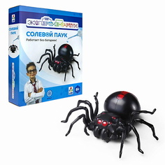 Мягкая игрушка 1TOY Набор для опытов Экспериментариум Солевой паук